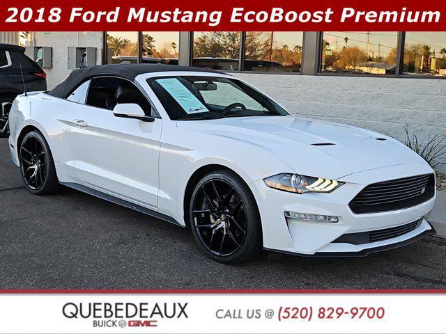 used 2018 Ford Mustang car, priced at $15,019