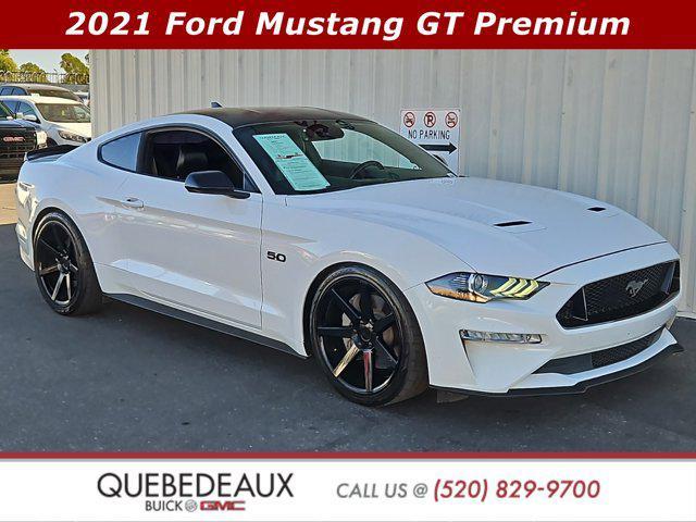 used 2021 Ford Mustang car, priced at $30,263