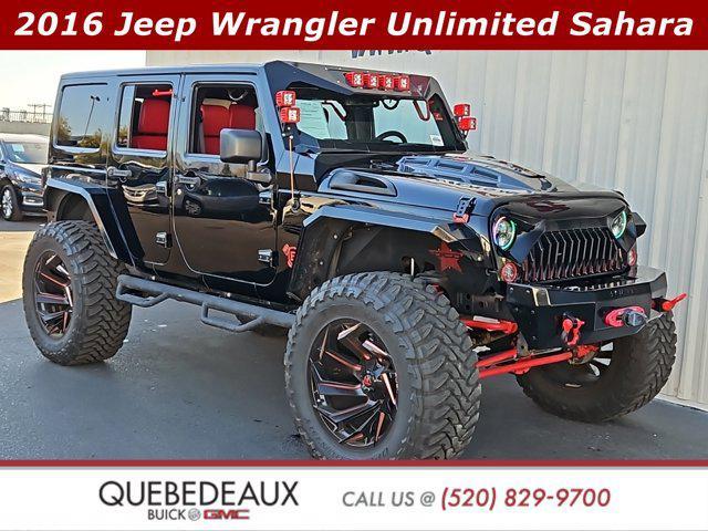 used 2016 Jeep Wrangler Unlimited car, priced at $29,688