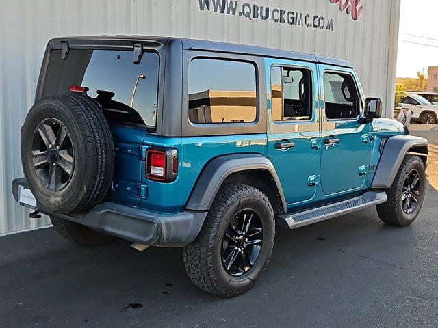 used 2020 Jeep Wrangler Unlimited car, priced at $23,740