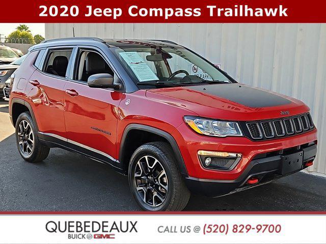 used 2020 Jeep Compass car, priced at $14,722