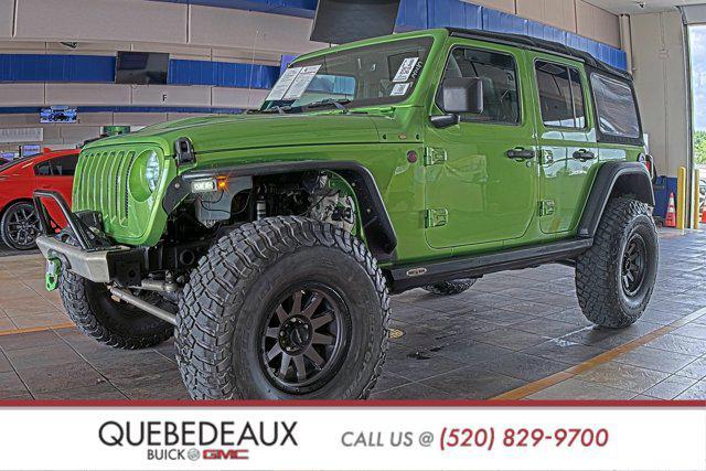 used 2018 Jeep Wrangler Unlimited car, priced at $28,356