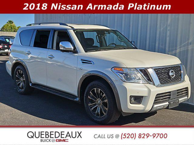 used 2018 Nissan Armada car, priced at $18,411