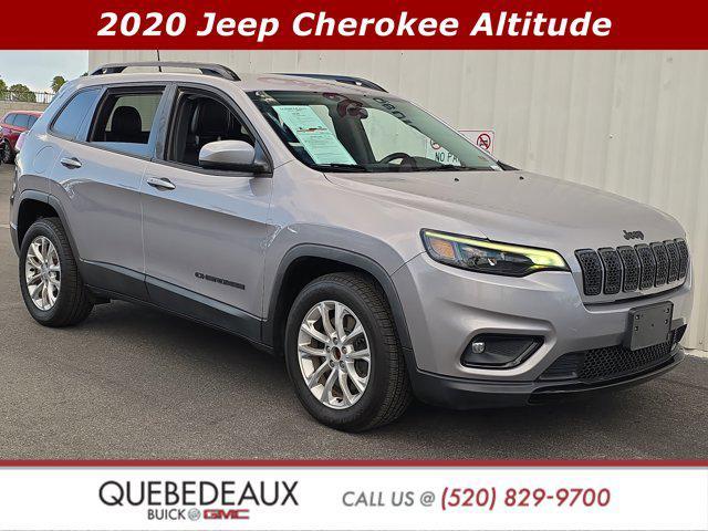 used 2020 Jeep Cherokee car, priced at $15,492