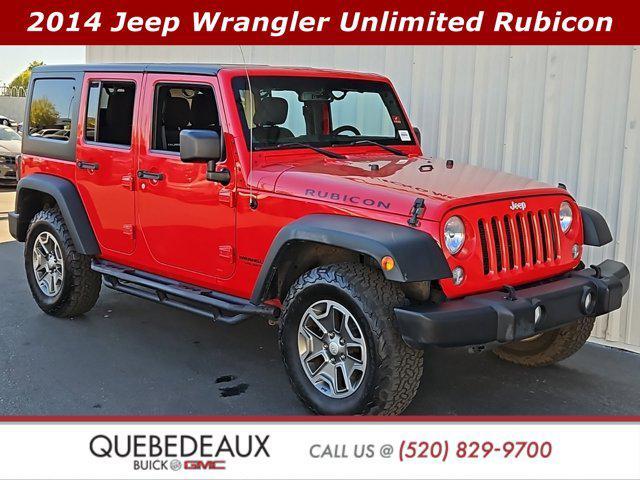 used 2014 Jeep Wrangler Unlimited car, priced at $18,788