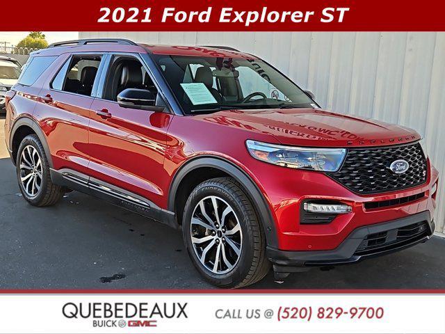 used 2021 Ford Explorer car, priced at $29,674