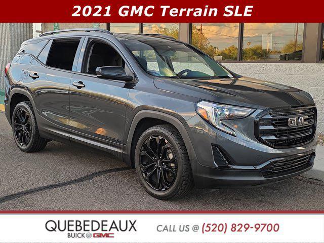 used 2021 GMC Terrain car, priced at $16,493