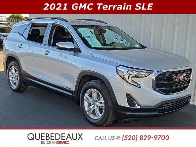 used 2021 GMC Terrain car, priced at $19,972