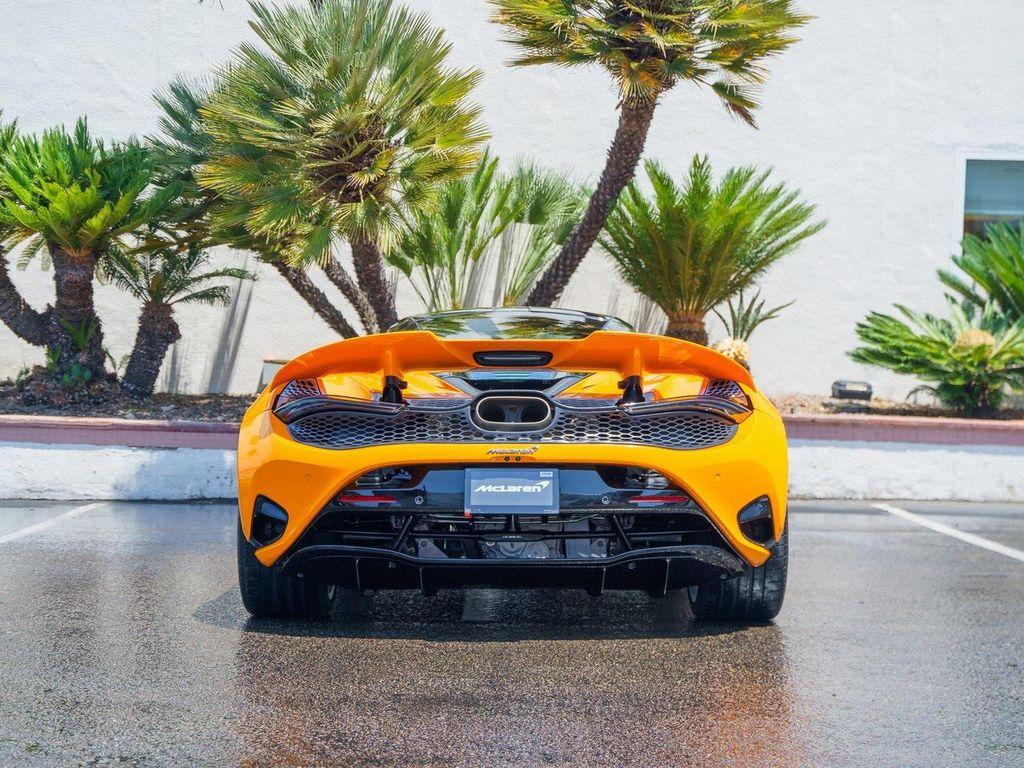 new 2025 McLaren 750S car, priced at $373,680