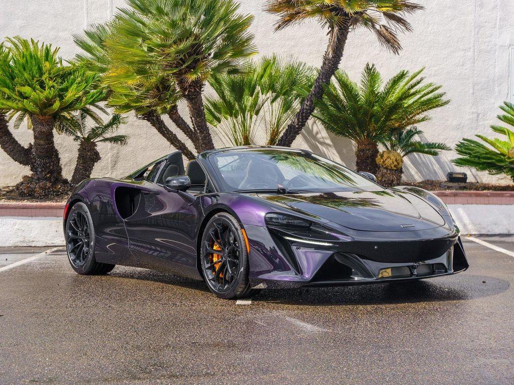 new 2025 McLaren Artura car, priced at $328,698
