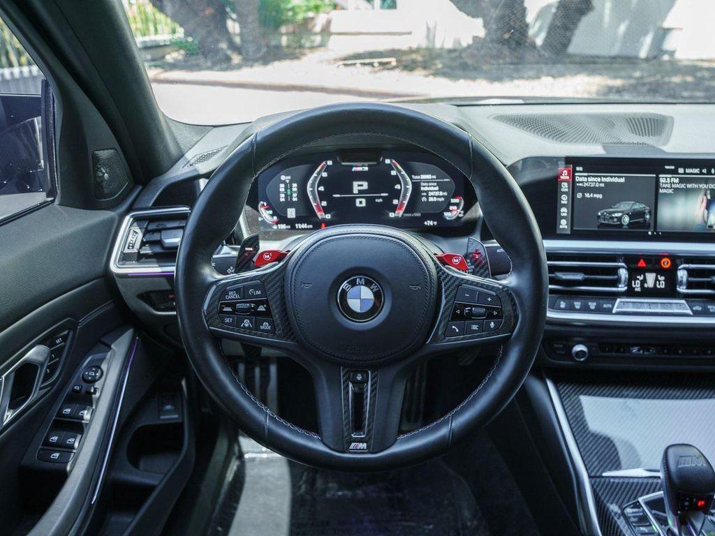 used 2022 BMW M3 car, priced at $82,888