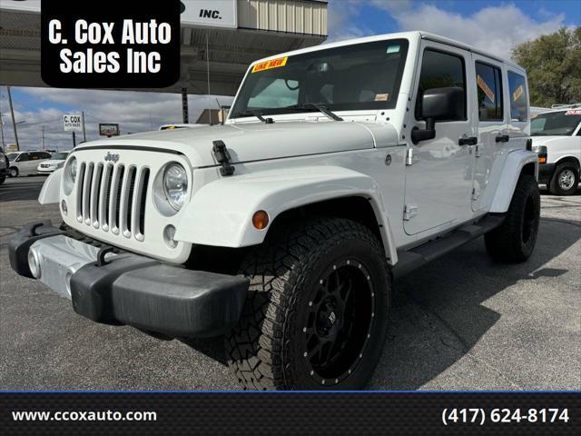 used 2018 Jeep Wrangler JK Unlimited car, priced at $25,995