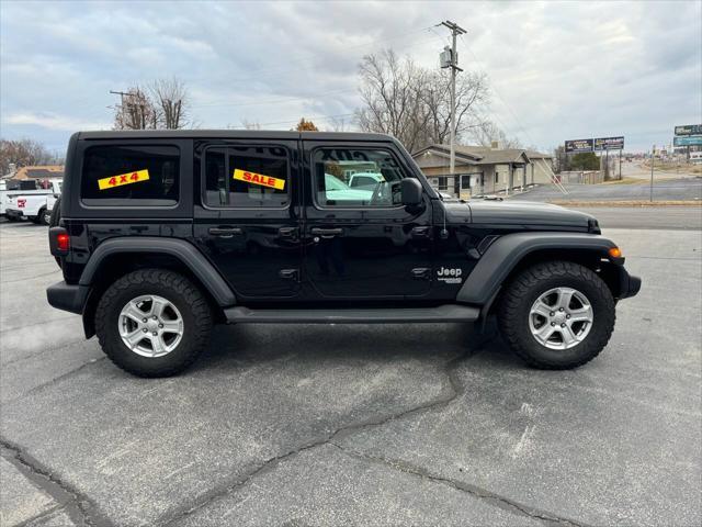 used 2020 Jeep Wrangler Unlimited car, priced at $19,995