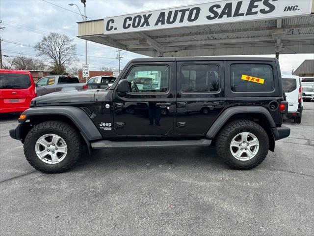 used 2020 Jeep Wrangler Unlimited car, priced at $19,995