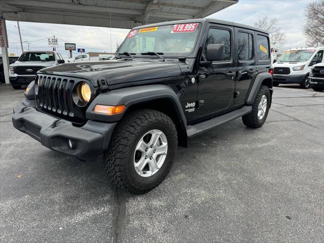 used 2020 Jeep Wrangler Unlimited car, priced at $19,995