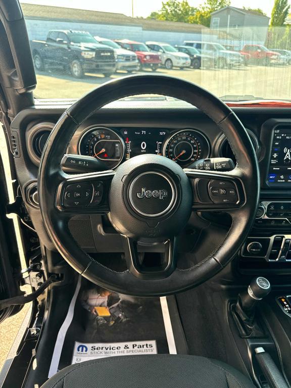 used 2022 Jeep Wrangler Unlimited car, priced at $39,577