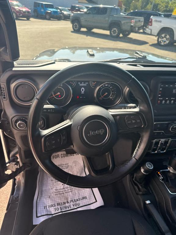 used 2022 Jeep Wrangler Unlimited car, priced at $29,885