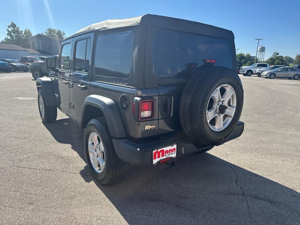 used 2022 Jeep Wrangler Unlimited car, priced at $29,885