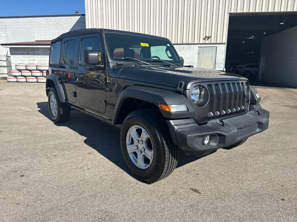 used 2022 Jeep Wrangler Unlimited car, priced at $29,885