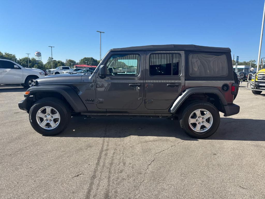 used 2022 Jeep Wrangler Unlimited car, priced at $29,885