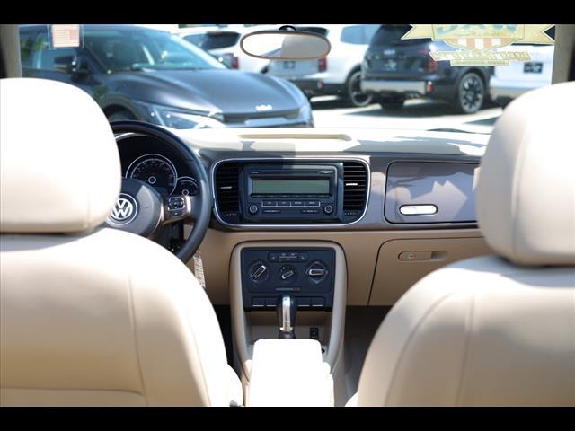 used 2015 Volkswagen Beetle car, priced at $16,523