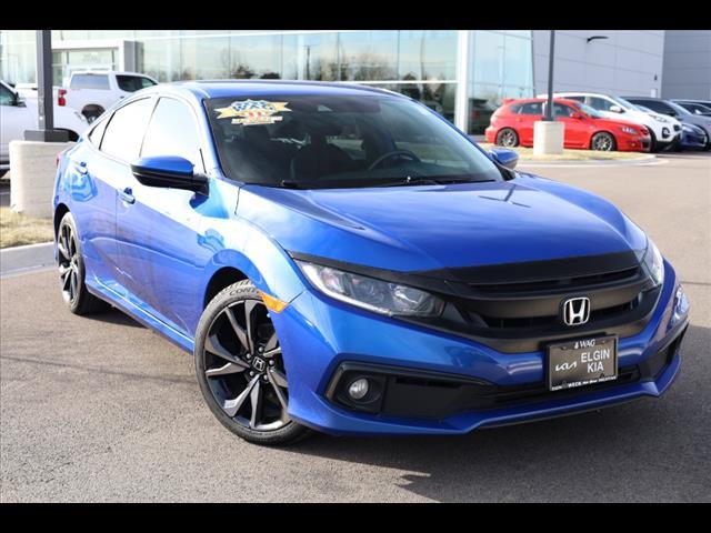 used 2019 Honda Civic car, priced at $18,523