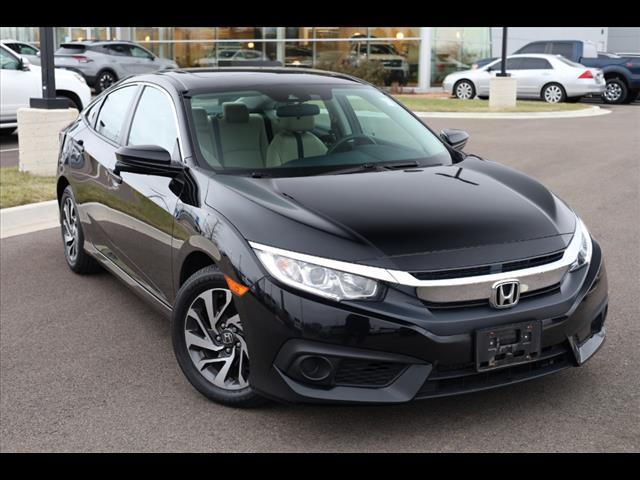 used 2016 Honda Civic car, priced at $18,923