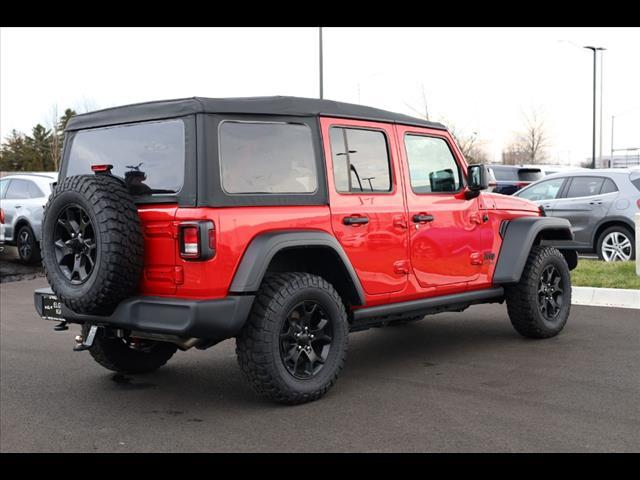 used 2022 Jeep Wrangler Unlimited car, priced at $30,923