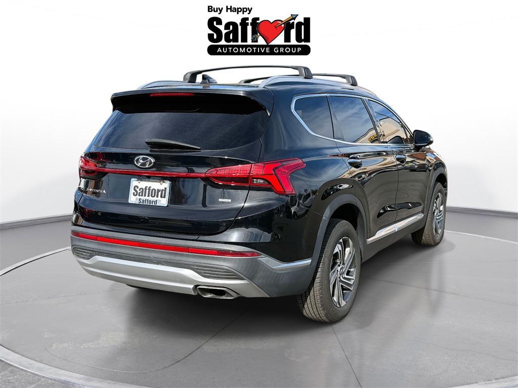 used 2022 Hyundai Santa Fe car, priced at $20,988