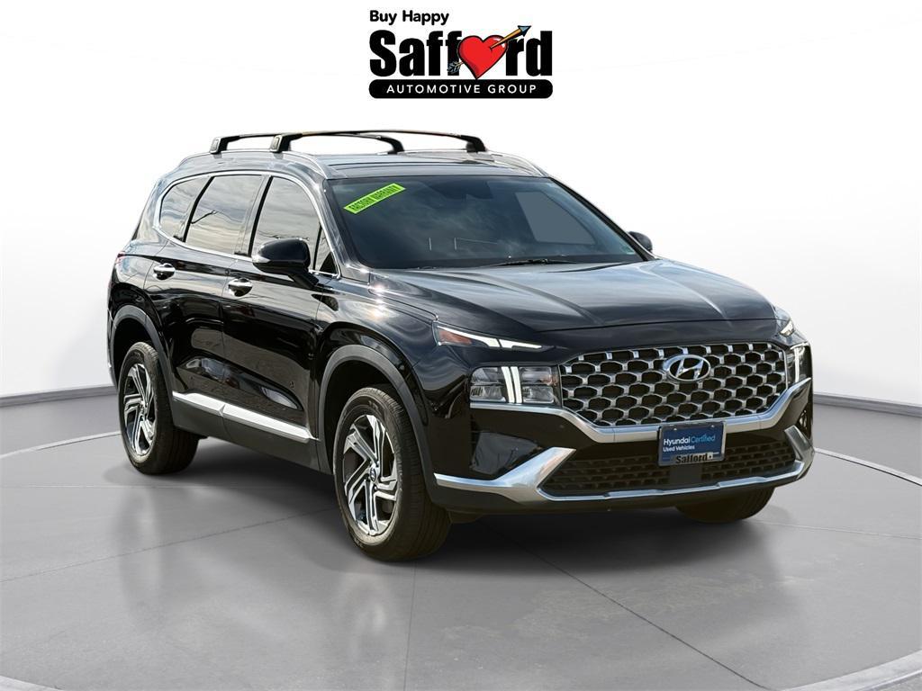 used 2022 Hyundai Santa Fe car, priced at $20,988