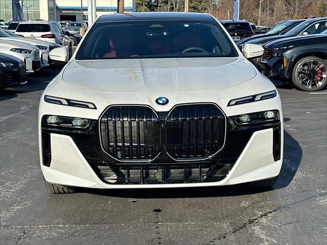 new 2025 BMW 740 car, priced at $106,625