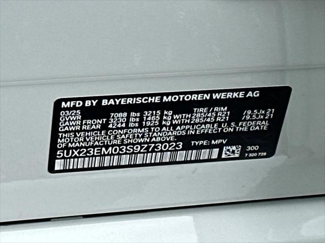 used 2025 BMW X7 car