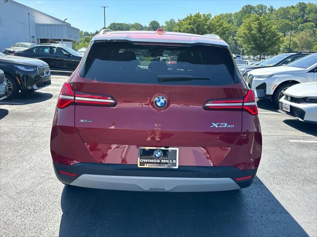 new 2025 BMW X3 car, priced at $57,305