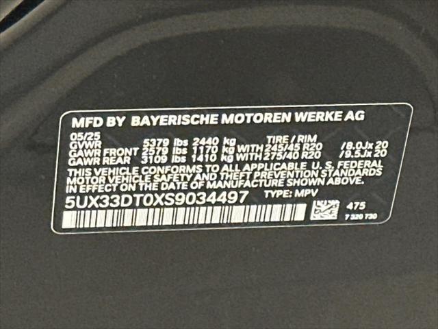 new 2025 BMW X4 car, priced at $64,640