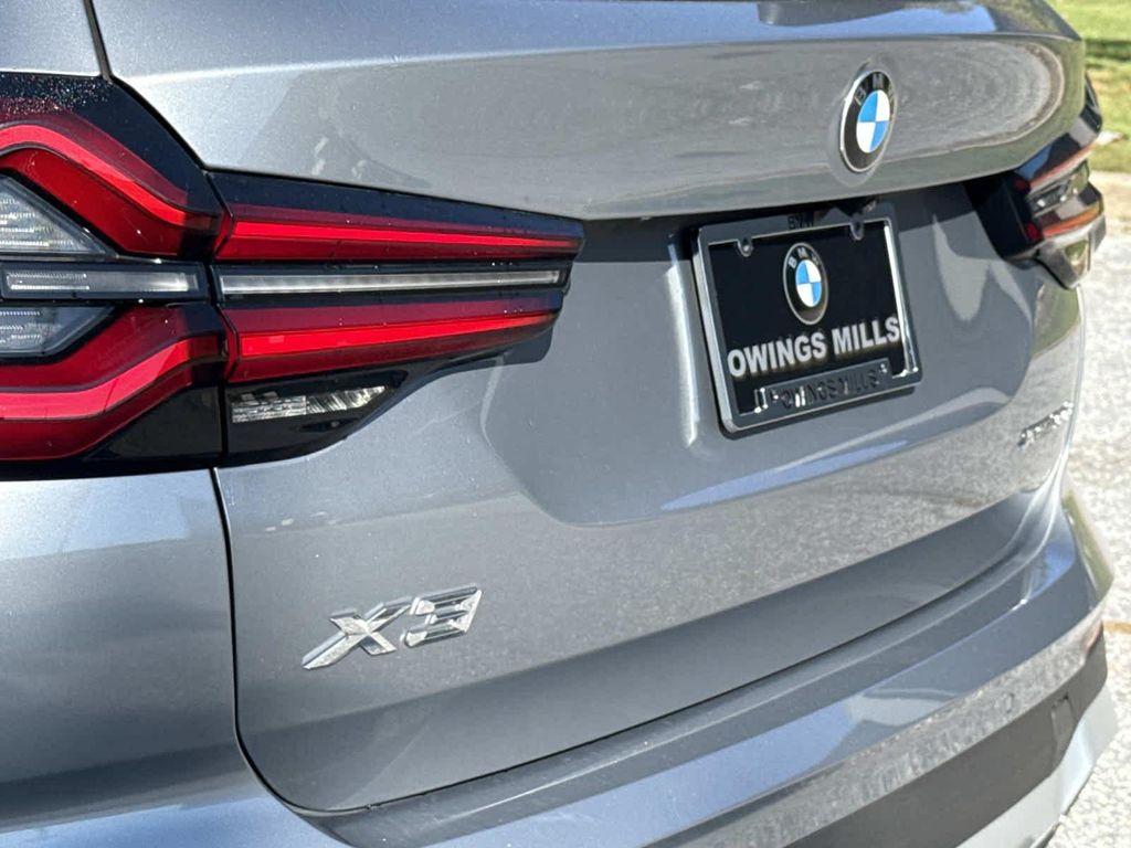 used 2023 BMW X3 car, priced at $39,000