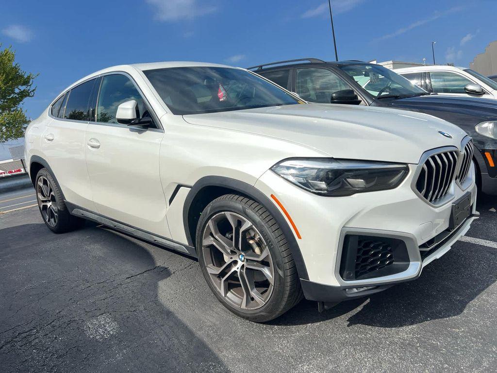 used 2021 BMW X6 car, priced at $47,000