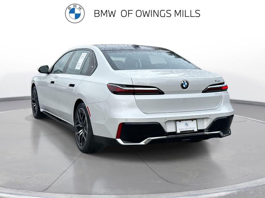 used 2023 BMW 740 car, priced at $66,450