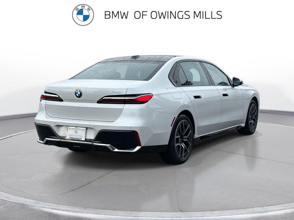 used 2023 BMW 740 car, priced at $66,450