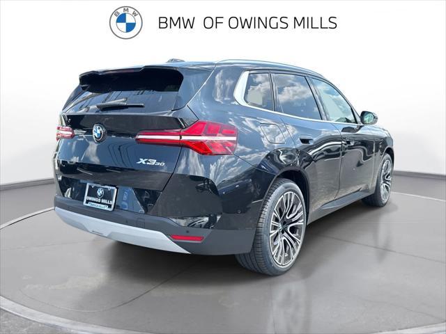 new 2025 BMW X3 car, priced at $56,605