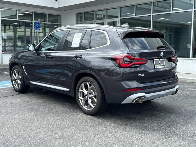 used 2024 BMW X3 car, priced at $47,000