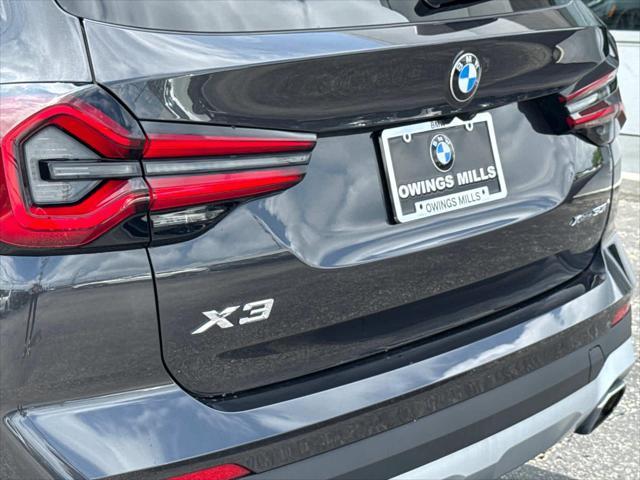 used 2024 BMW X3 car, priced at $47,000