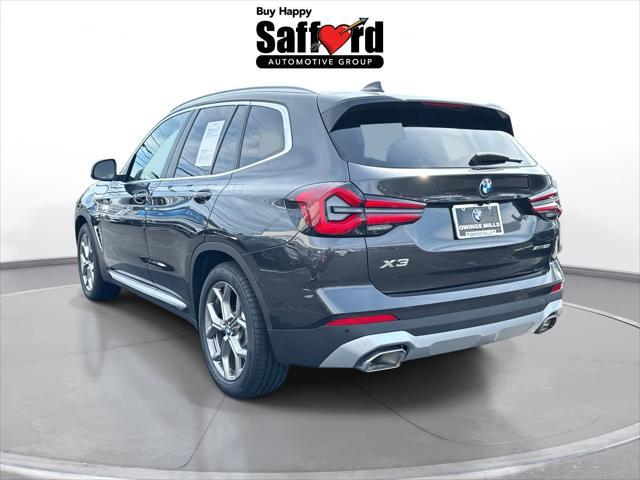 used 2022 BMW X3 car, priced at $35,900