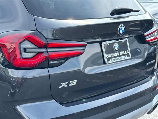 used 2022 BMW X3 car, priced at $35,900