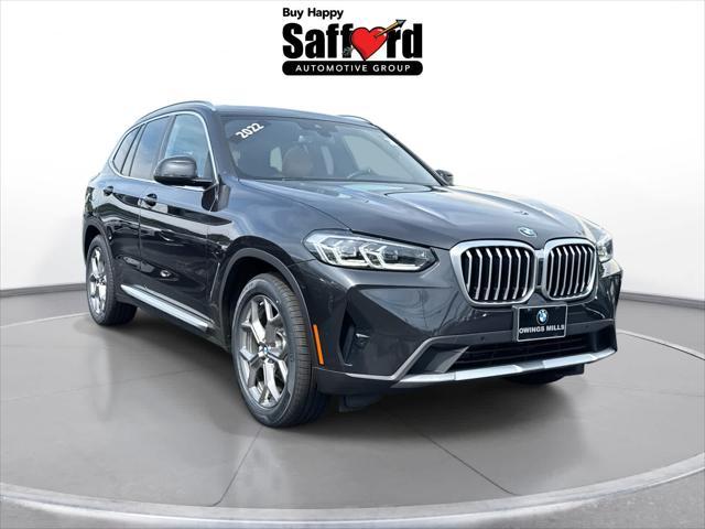 used 2022 BMW X3 car, priced at $35,900