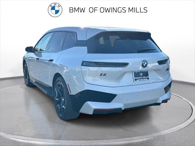 new 2025 BMW iX car, priced at $117,900