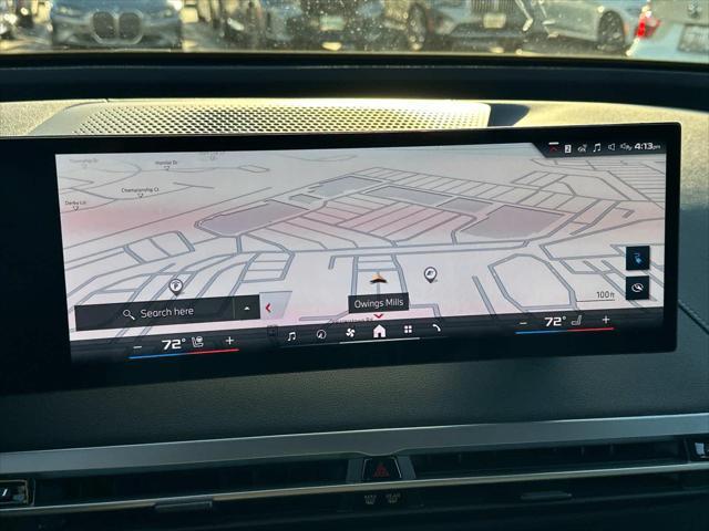 new 2025 BMW iX car, priced at $117,900