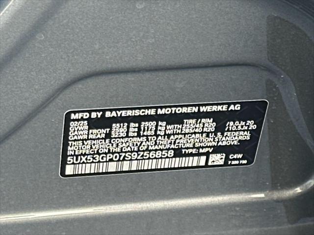 used 2025 BMW X3 car, priced at $58,035