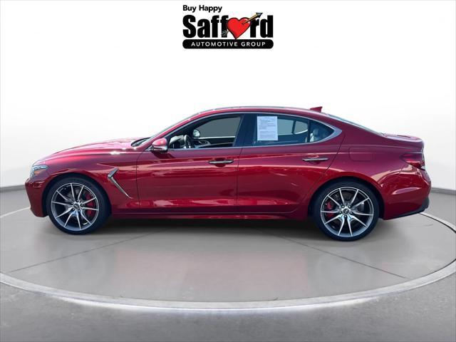 used 2021 Genesis G70 car, priced at $29,400