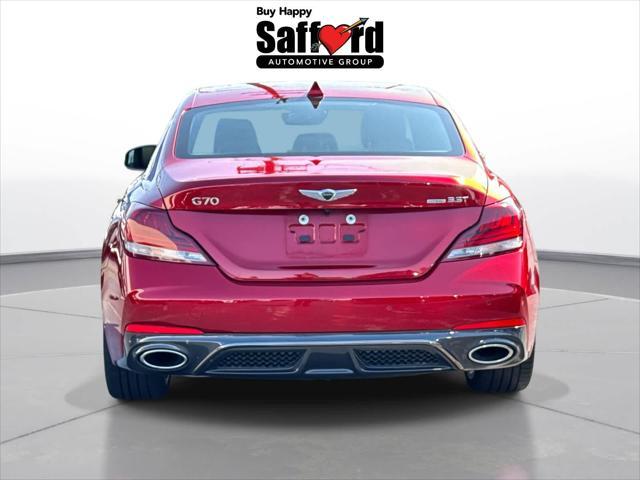 used 2021 Genesis G70 car, priced at $29,400