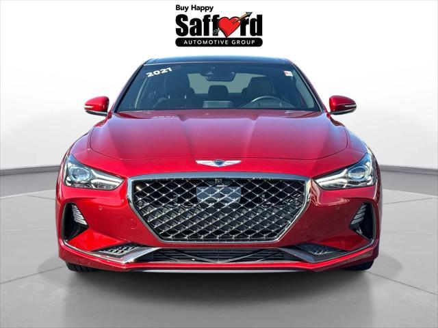 used 2021 Genesis G70 car, priced at $29,400